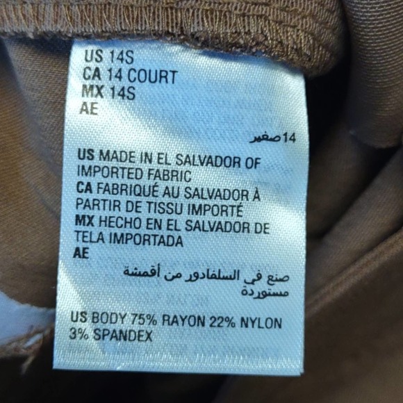 Charter Club Cambridge Slim Ponte Pants 14 Short - Picture 8 of 11